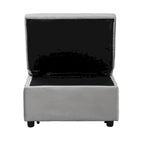 Pouf Letto Pieghevole - Grigio | Design Multifunzionale 4-in-1