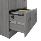 Cassettiera a scorrimento orizzontale color Ciliegio – Cassetti a estensione completa, 10 anni di garanzia