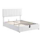 Letto imbottito con piattaforma e contenitore idraulico – Queen/Matrimoniale
