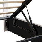 Letto imbottito con piattaforma e contenitore idraulico – Queen/Matrimoniale