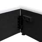 Letto imbottito con piattaforma e contenitore idraulico – Queen/Matrimoniale