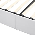 Letto imbottito con piattaforma e contenitore idraulico – Queen/Matrimoniale