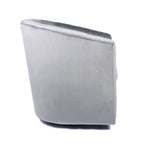 Poltrona Club girevole in velluto con cuscino removibile - Supporto ergonomico, capacità 136 kg