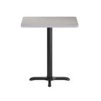 Piano tavolo rettangolare laminato 24 x 30 con base alta 22 x 22 - 24W x 30D x 31.125H