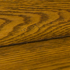 Tavolino Lampada Quadrato Oak con Ripiano Inferiore – 27" x 27"