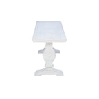 Panca da pranzo in legno massello di pino – 160 cm L x 38 cm P x 44 cm H