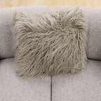 Divano scultoreo curvo con 3 cuscini – Bianco o Grigio