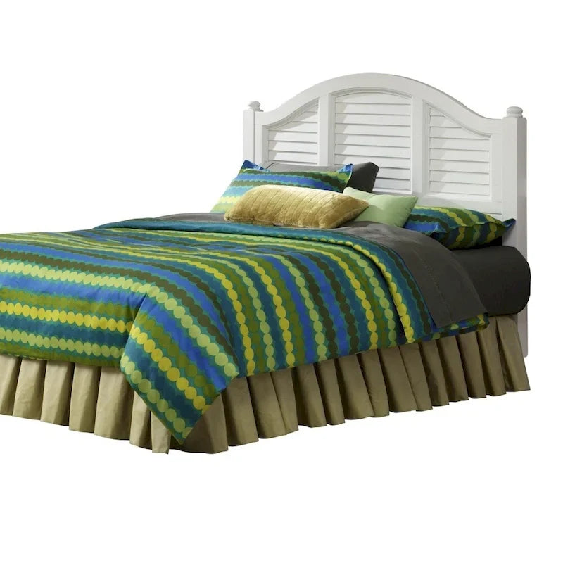 Testata King con Design Tropicale Antico – Espresso o Bianco Spazzolato