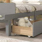 Letto matrimoniale con panca pediera e 2 cassetti portaoggetti