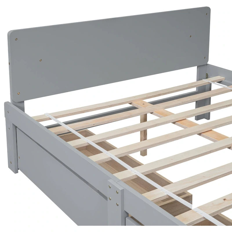 Letto matrimoniale con panca pediera e 2 cassetti portaoggetti
