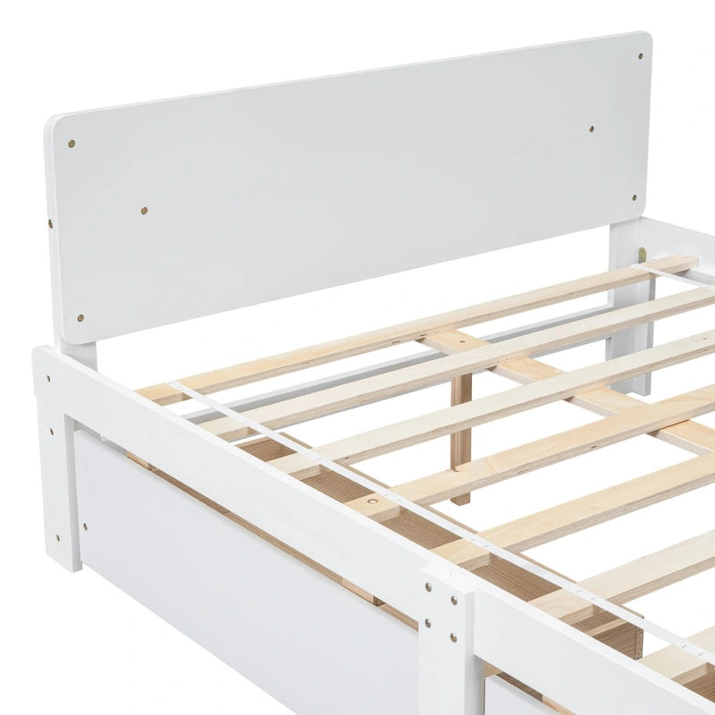 Letto matrimoniale con panca pediera e 2 cassetti portaoggetti