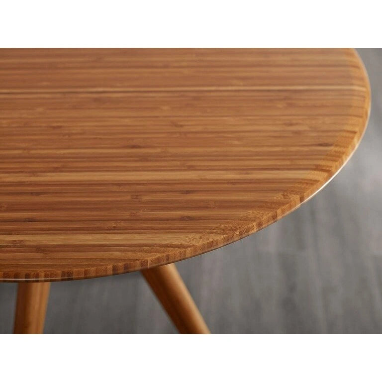 Tavolo da pranzo rotondo Moso massiccio da 36" – Finitura rame
